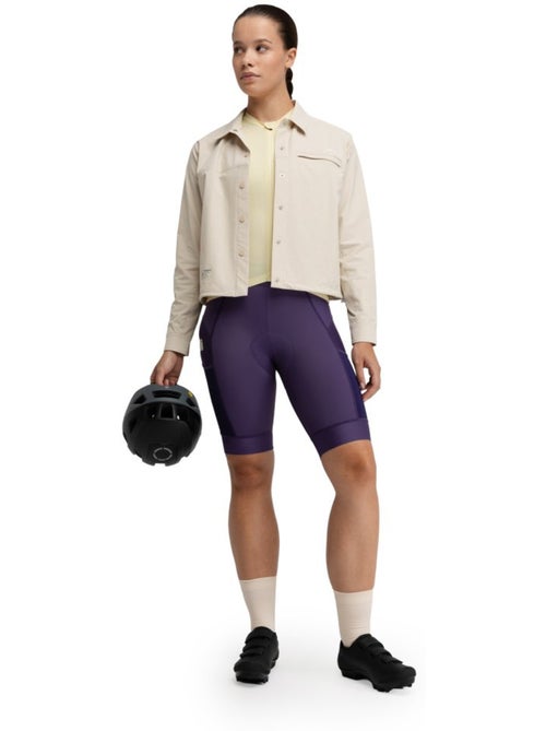 Sobrecamisa de gravel para verano mujer ciclismo mujer emberly - Kiabi