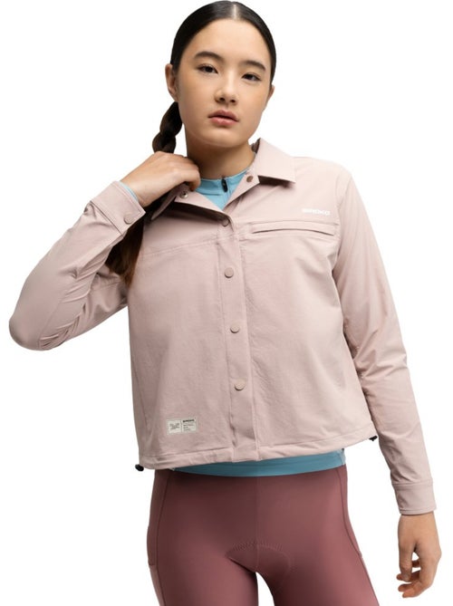 Sobrecamisa de gravel para verano mujer ciclismo mujer emberly - Kiabi