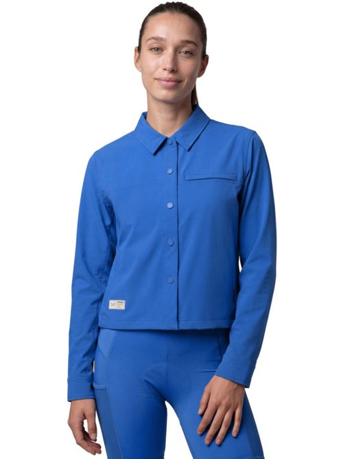 Sobrecamisa de gravel para verano mujer ciclismo mujer emberly-w - Kiabi