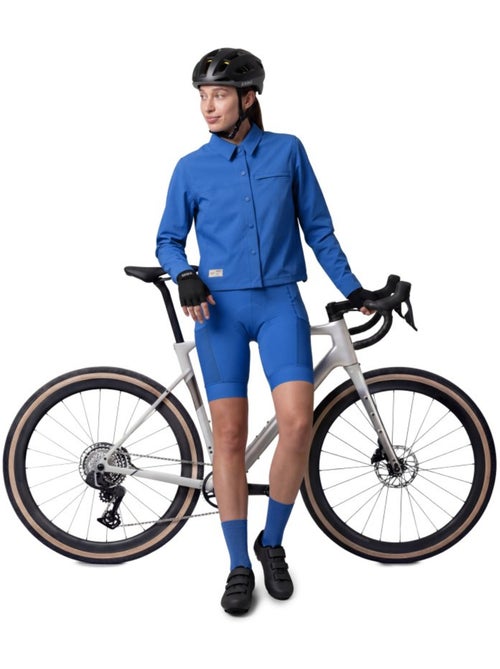 Sobrecamisa de gravel para verano mujer ciclismo mujer emberly-w - Kiabi