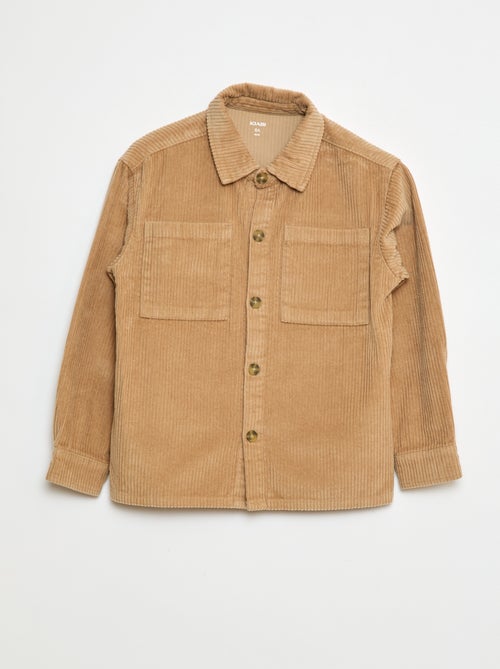 Sobrecamisa de pana - Kiabi