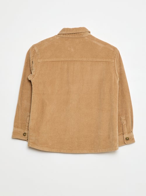 Sobrecamisa de pana - Kiabi