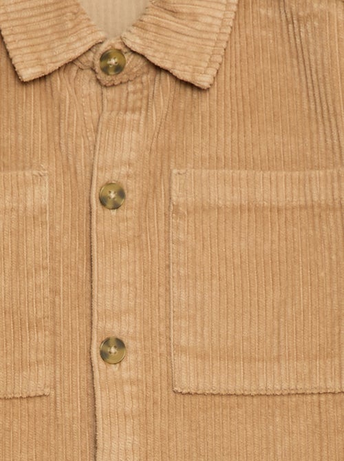 Sobrecamisa de pana - Kiabi