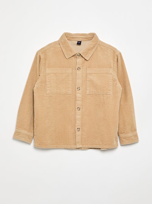 Sobrecamisa de pana - Kiabi