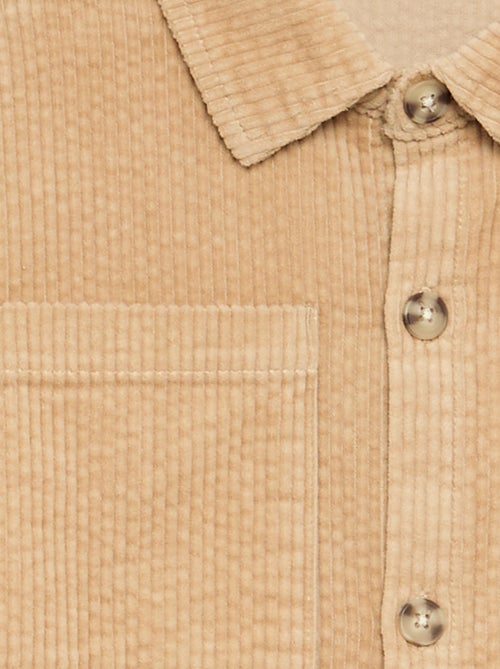 Sobrecamisa de pana - Kiabi