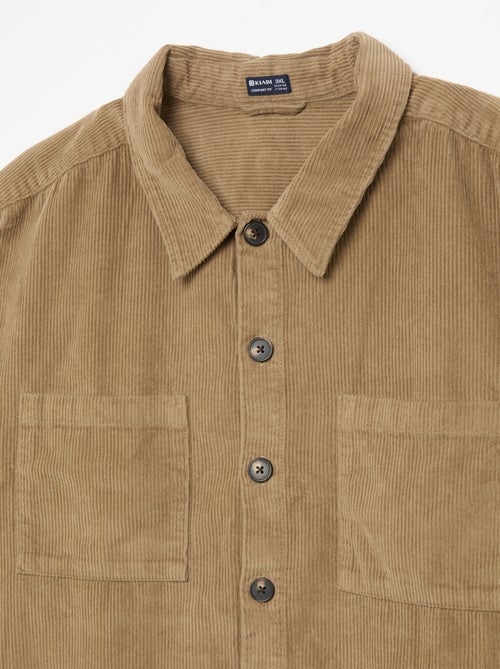 Sobrecamisa de pana - Kiabi