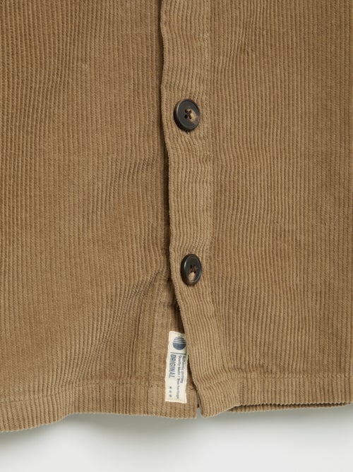 Sobrecamisa de pana - Kiabi