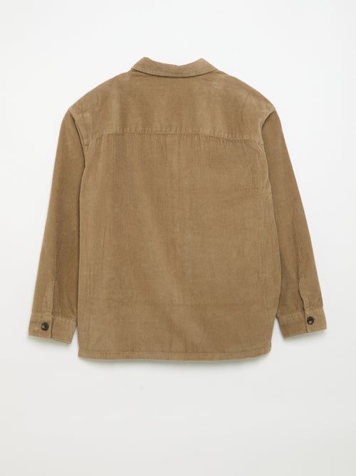 Sobrecamisa de pana - Kiabi