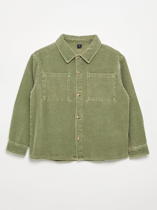 Sobrecamisa de pana - Kiabi