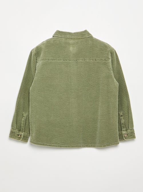 Sobrecamisa de pana - Kiabi