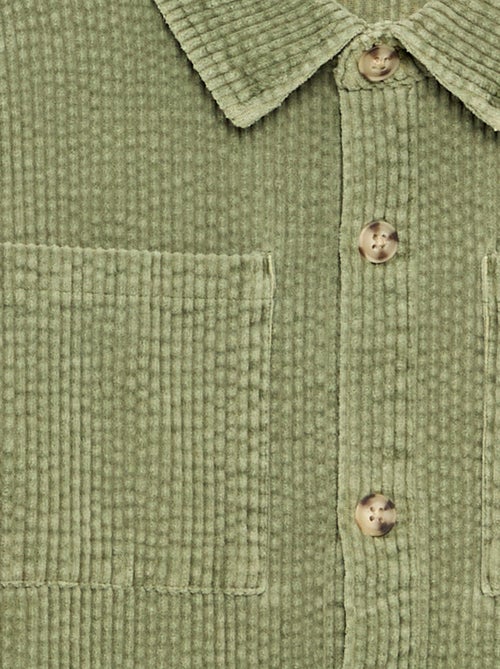 Sobrecamisa de pana - Kiabi