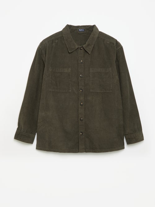 Sobrecamisa de pana - Kiabi