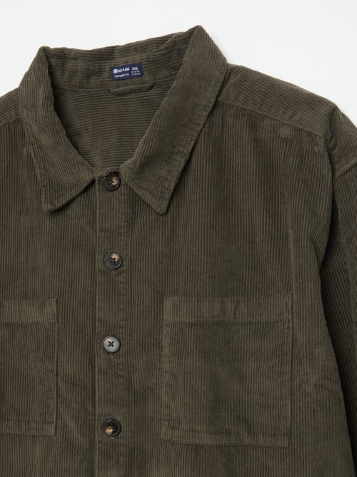 Sobrecamisa de pana - Kiabi