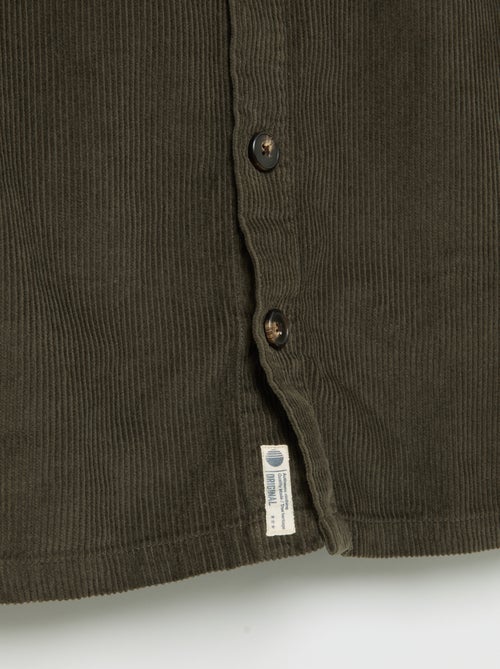 Sobrecamisa de pana - Kiabi