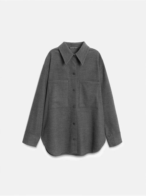 Sobrecamisa de punto oversize de manga larga dilvin - Kiabi Sobrecamisa de punto oversize de manga larga dilvin - Kiabi
