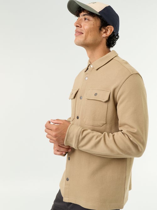 Sobrecamisa de punto piqué - Kiabi Sobrecamisa de punto piqué - Kiabi