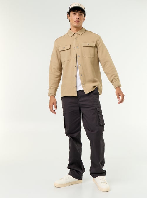 Sobrecamisa de punto piqué - Kiabi Sobrecamisa de punto piqué - Kiabi
