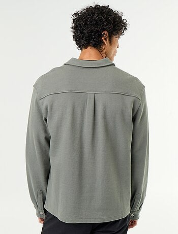 Sobrecamisa de punto piqué