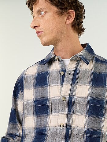 Sobrecamisa estampada
