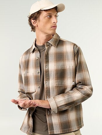 Sobrecamisa estampada