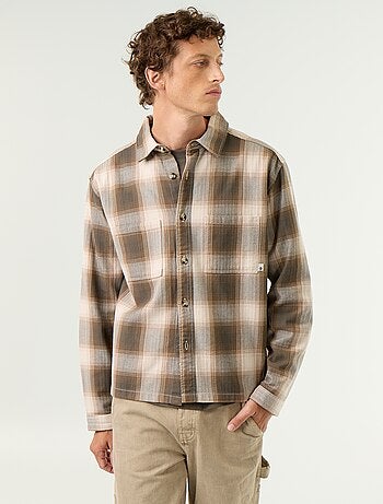 Sobrecamisa estampada