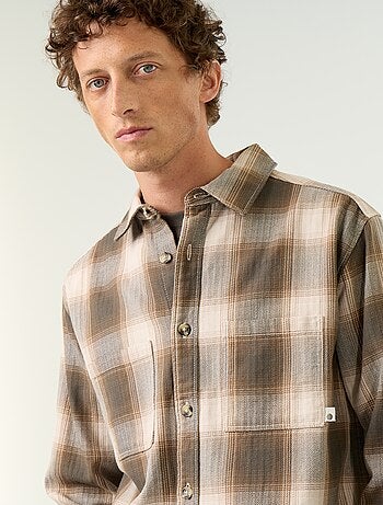Sobrecamisa estampada