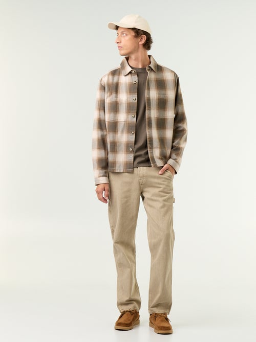 Sobrecamisa estampada - Kiabi