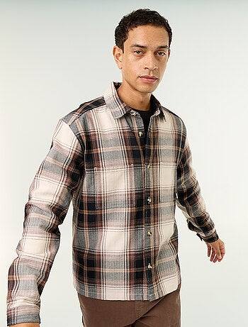 Sobrecamisa estampada