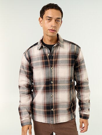 Sobrecamisa estampada
