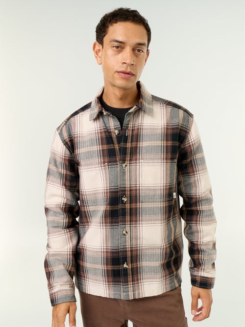 Sobrecamisa estampada - Kiabi