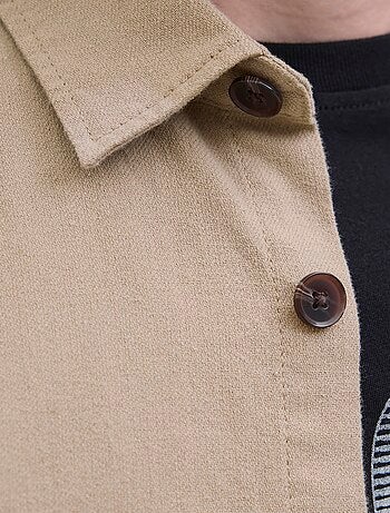 Sobrecamisa 'JJ Rebel' corte relajado en algodón