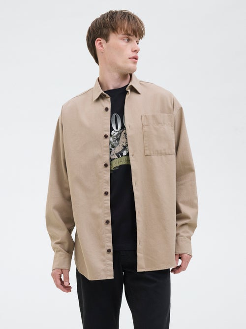 Sobrecamisa 'JJ Rebel' corte relajado en algodón - Kiabi