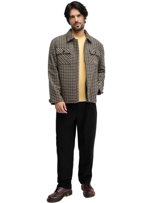 Sobrecamisa lana hombre hombre taos transformation - Kiabi