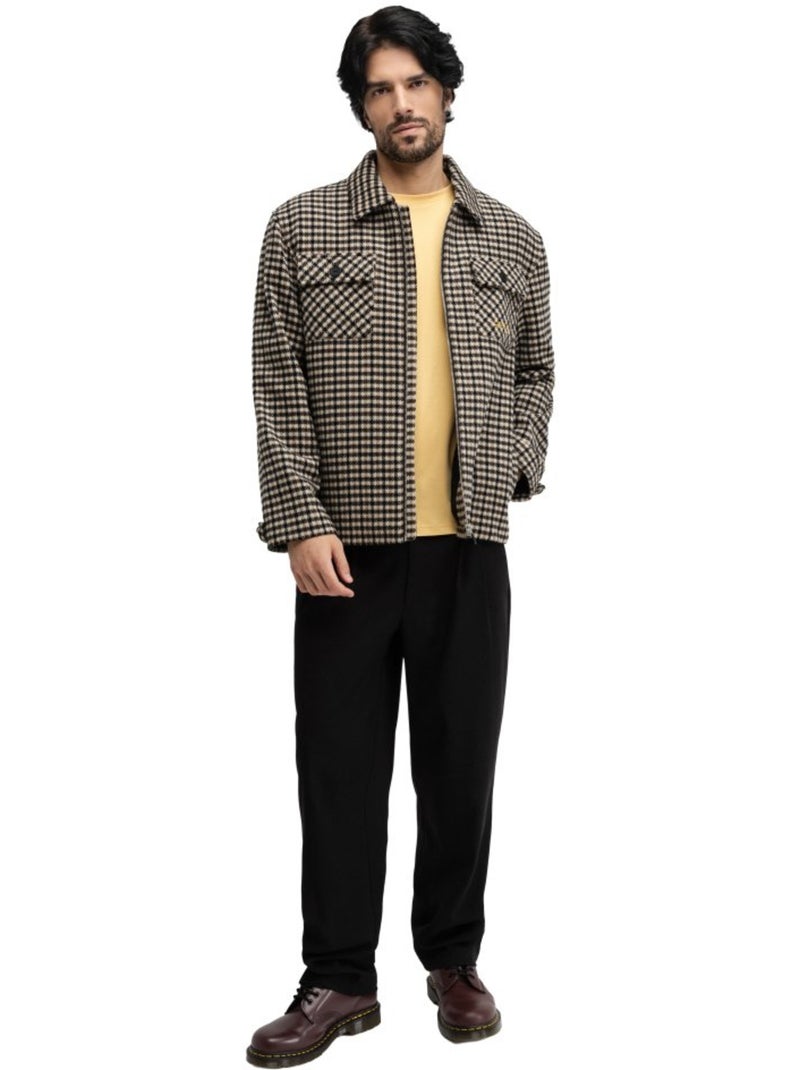 Sobrecamisa lana hombre hombre taos transformation Multicolor - Kiabi