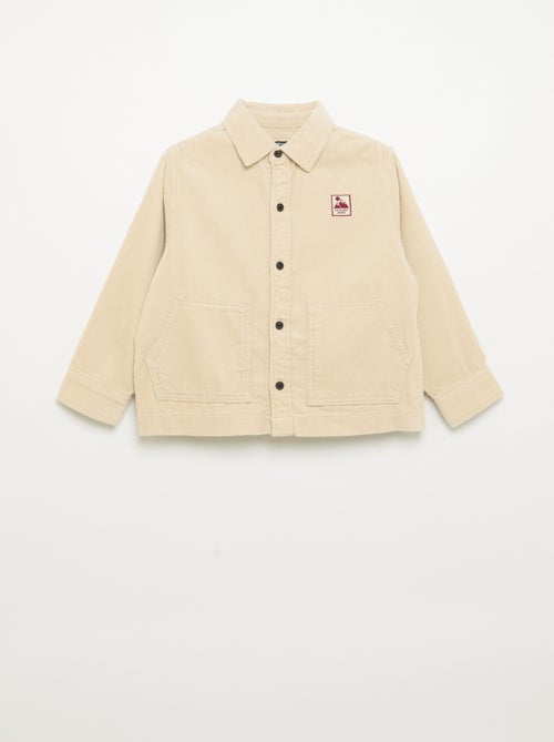 Sobrecamisa lisa de pana - Kiabi Sobrecamisa lisa de pana - Kiabi