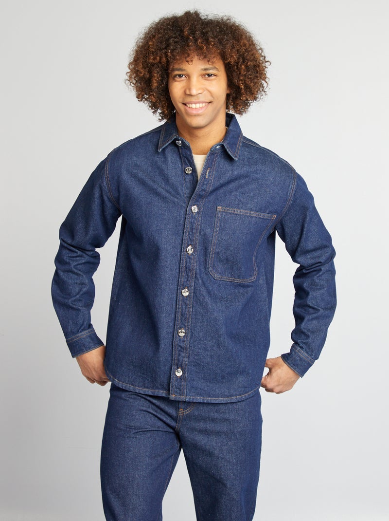 Sobrecamisa vaquera AZUL - Kiabi