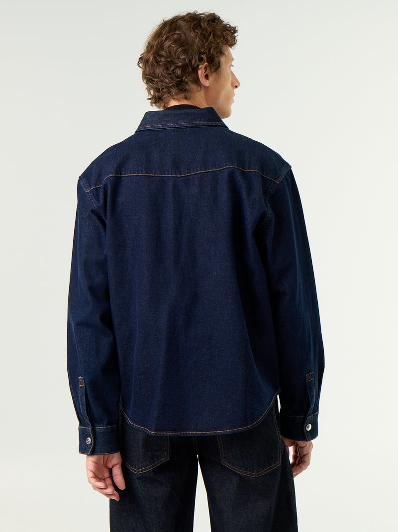 Sobrecamisa vaquera Azul - Kiabi
