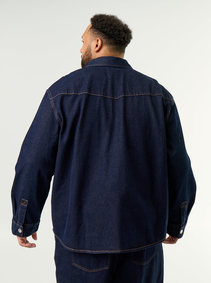 Sobrecamisa vaquera Azul - Kiabi