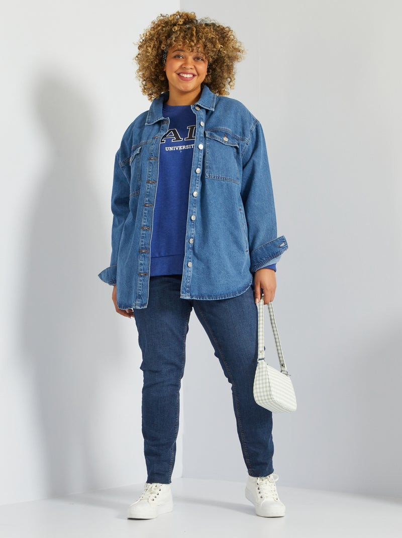 Sobrecamisa vaquera AZUL - Kiabi
