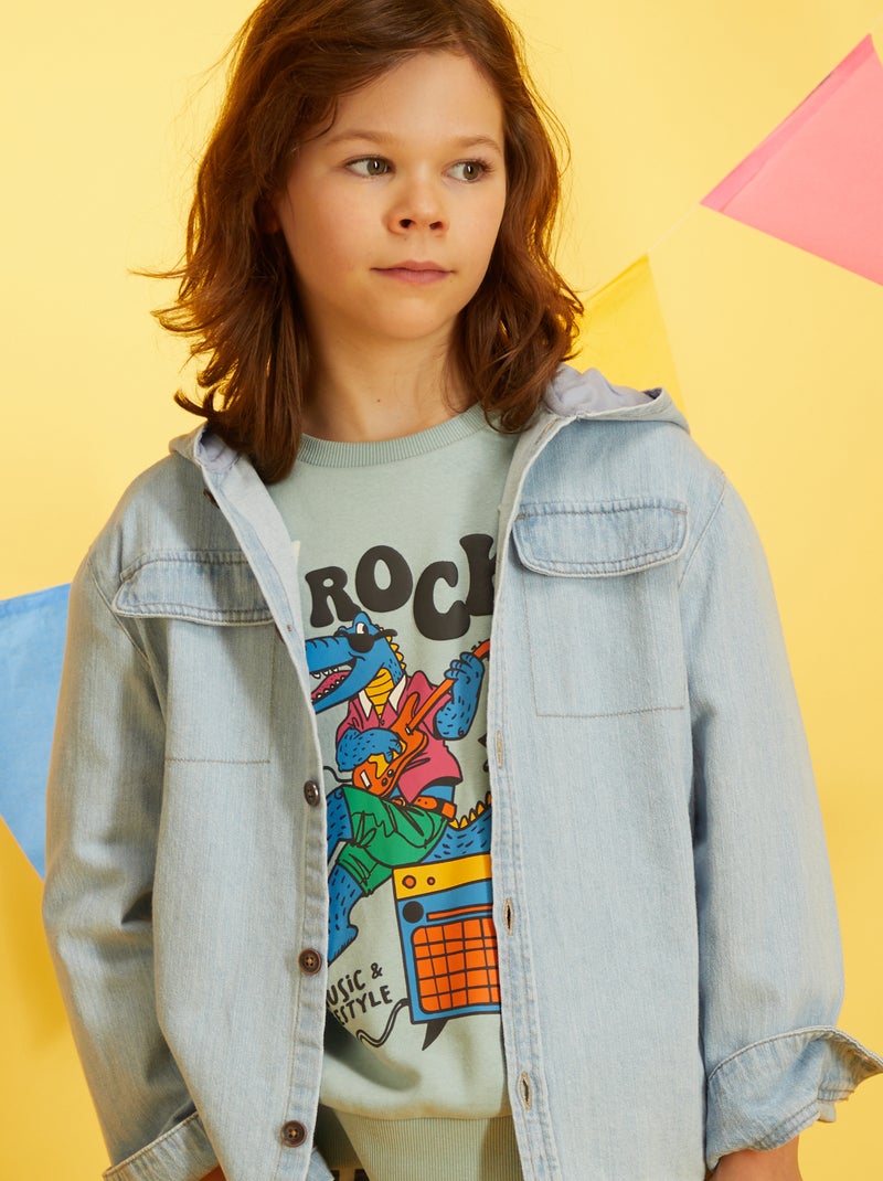 Sobrecamisa vaquera AZUL - Kiabi