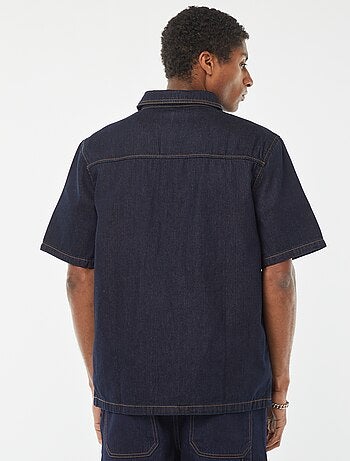 Sobrecamisa vaquera con bolsillo