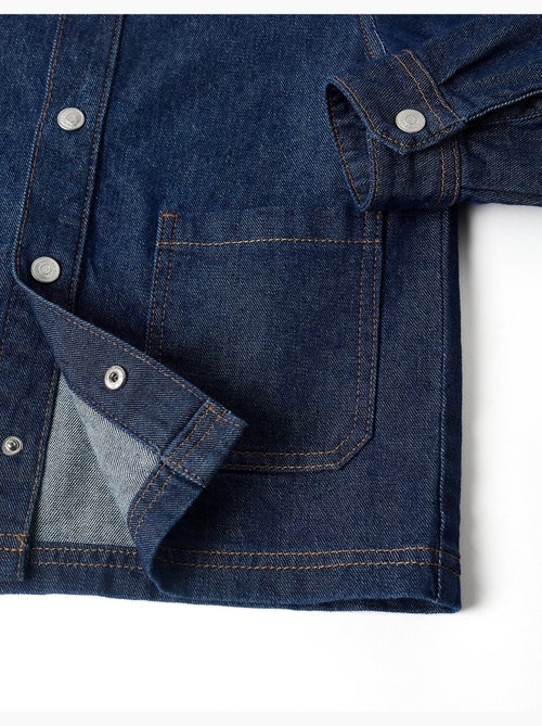 Sobrecamisa vaquera con bolsillos frontales - Kiabi Sobrecamisa vaquera con bolsillos frontales - Kiabi