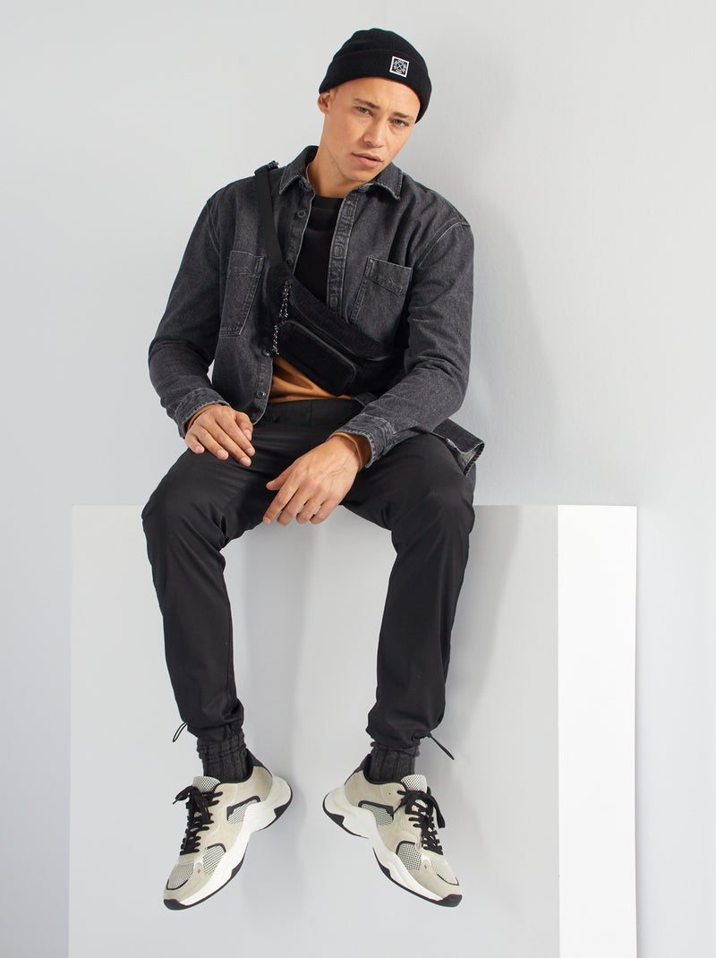 Sobrecamisa vaquera GRIS - Kiabi