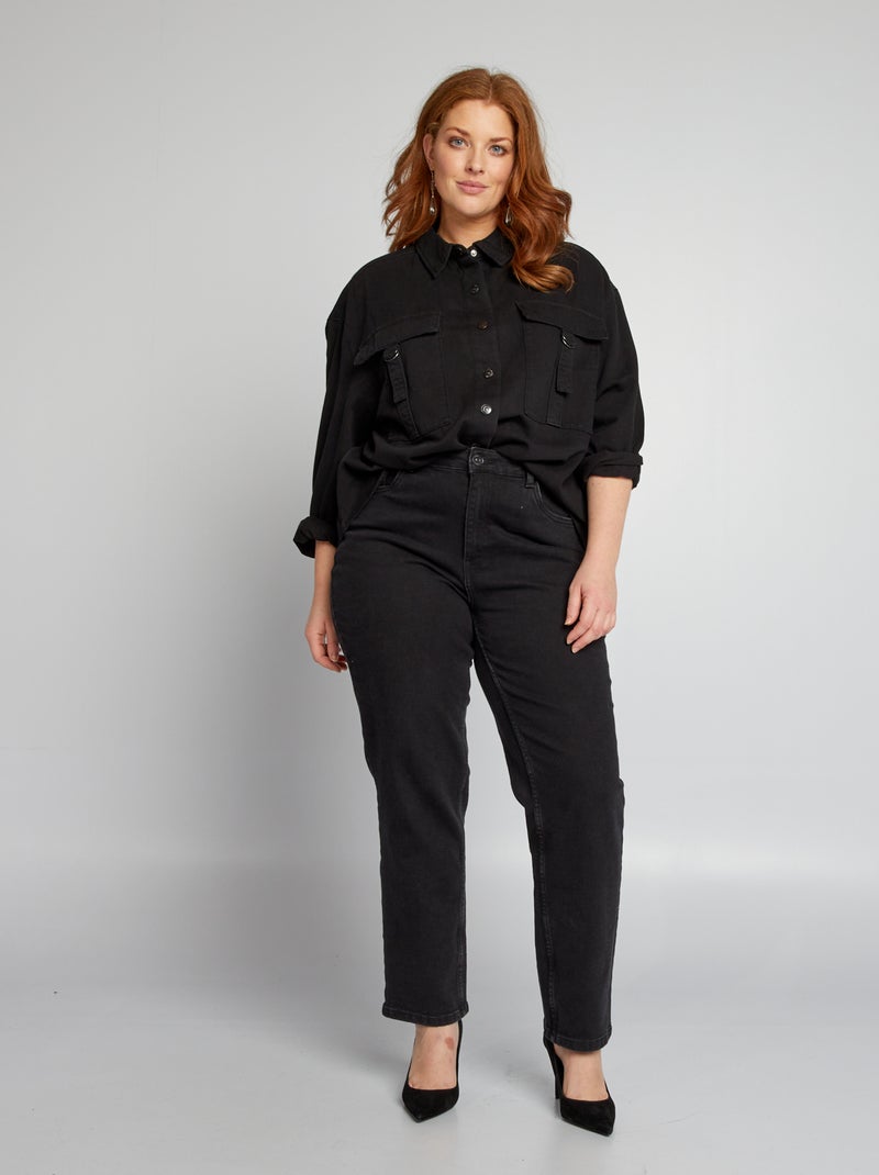 Sobrecamisa vaquera NEGRO - Kiabi