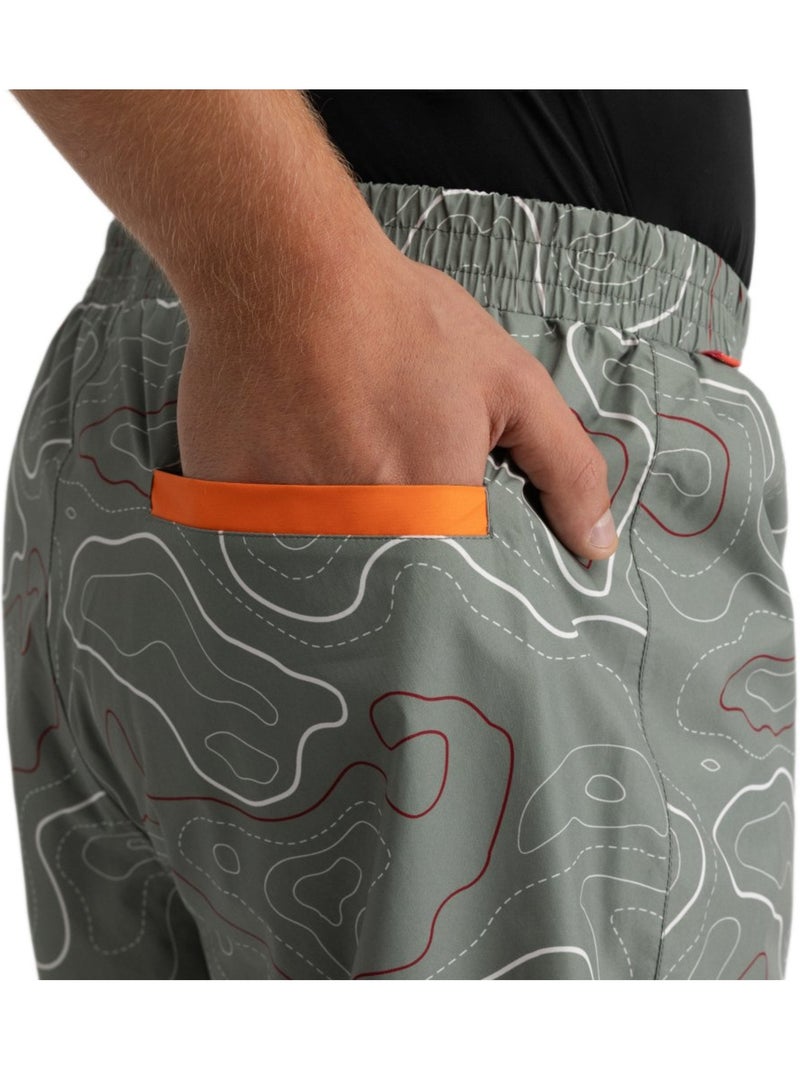 Sobrepantalón impermeable montaña senderismo hombre y mujer havasu Verde - Kiabi