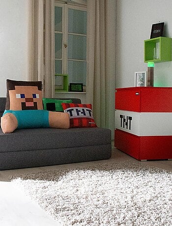 Sofá cama plegable para niños e invitados 'Roba' - Minecraft