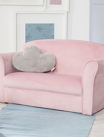 Sofá infantil cómodo en terciopelo - ROBA 'lil sofa'