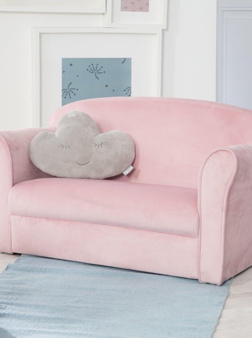 Sofá infantil cómodo en terciopelo - ROBA 'lil sofa' - Kiabi
