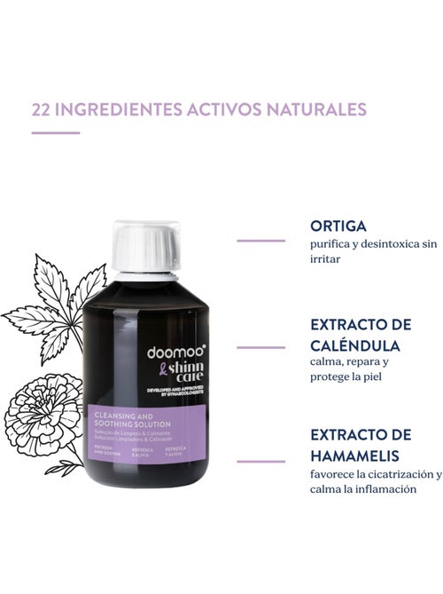 Solución limpiadora y calmante 200 ml 'doomoo & shinncare' - Kiabi
