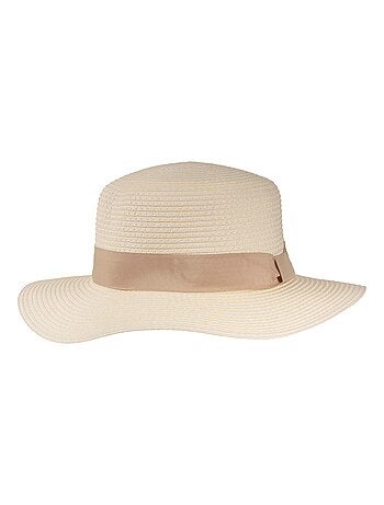 Sombrero Beige, diadema ajustable mujer Isotoner
